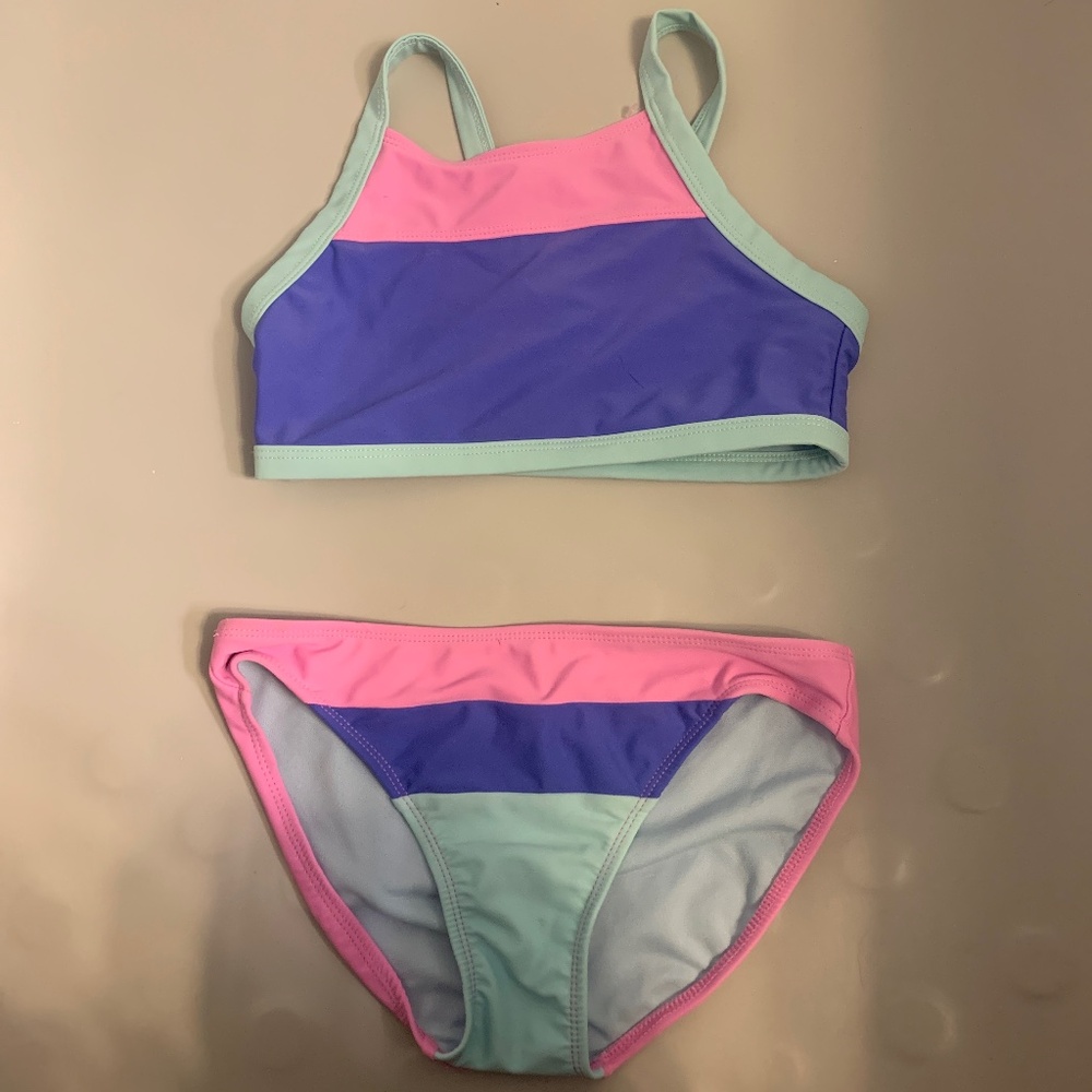 Cute colourful bathing suits kids
